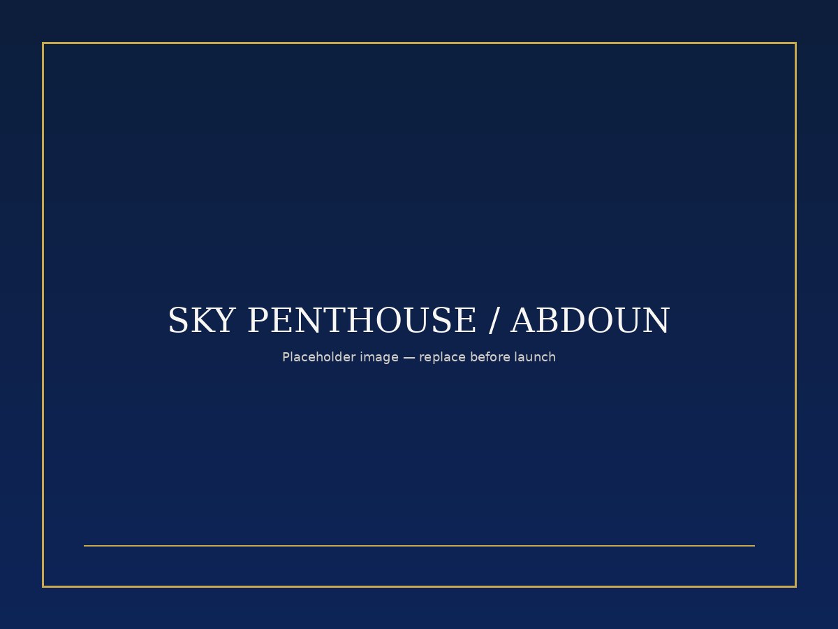 Luxury villa in Dabouq, Amman