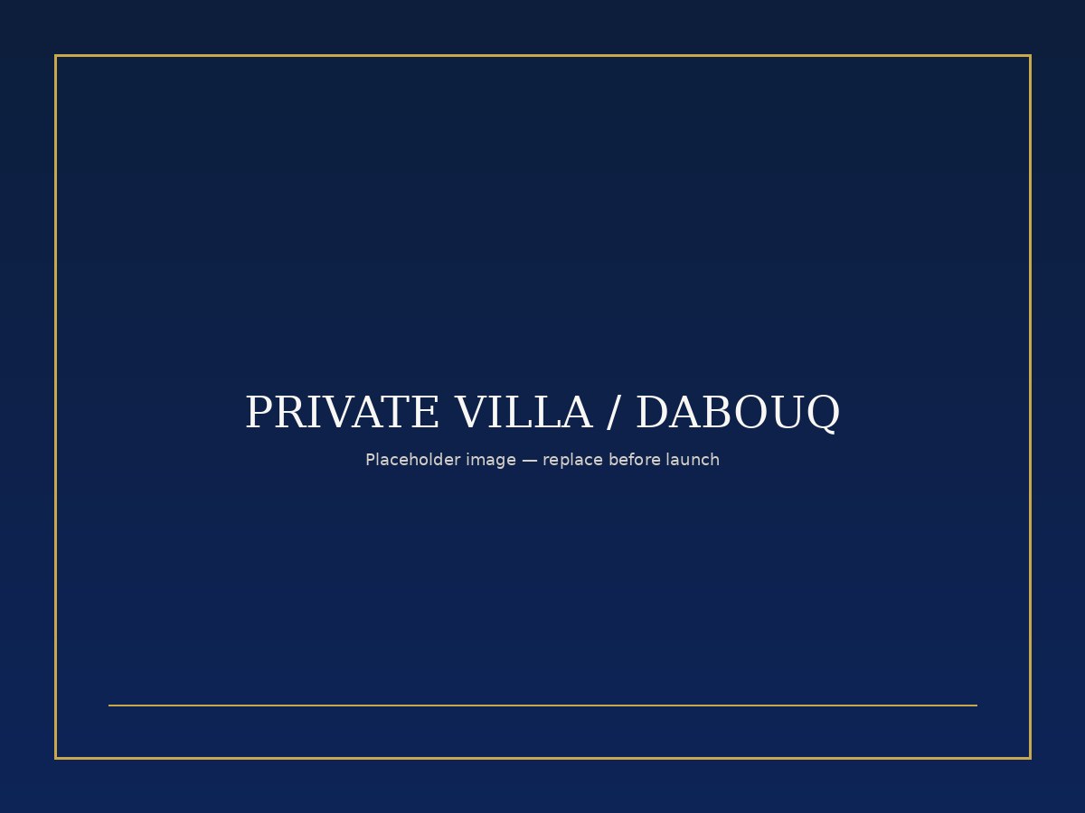 Luxury apartment in Abdoun, Amman